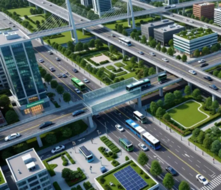 Silniční síť a mosty spojující ostrovy v City Island 5